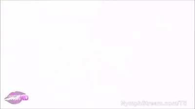 Tiny Asian Tranny Rides A Big Black Cock