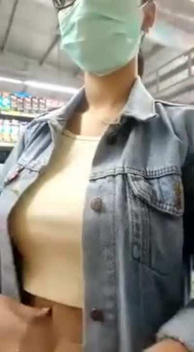 She's Not A Milf, But She Has A Pair Of Tasty Asian Tits.