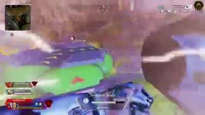 Threw a jump-pad so my friend and I could escape, but the game had other plans for my friend