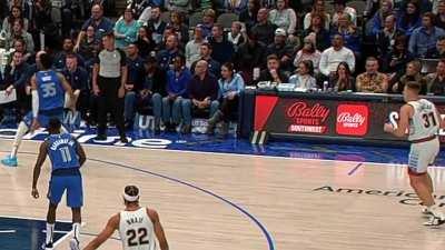 [Highlight] Luka yelled at Bones Hyland to pass the ball to his national team teammate Vlatko Čančar who plays for the Nuggets