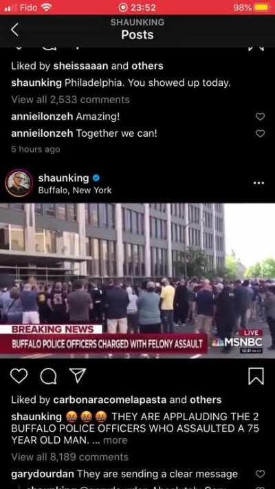 Clapping for assault