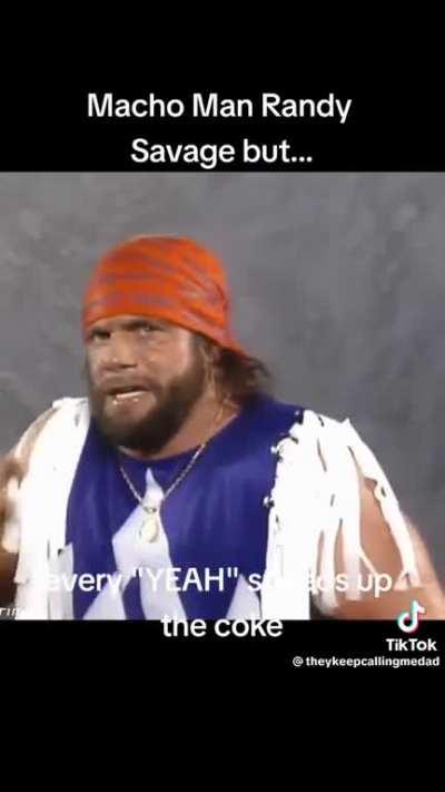 Macho Man animorphs into Henry Cejudo
