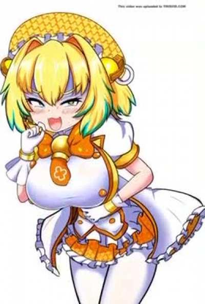 Girl farting stomach 