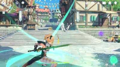 You can yeet cats with anemo