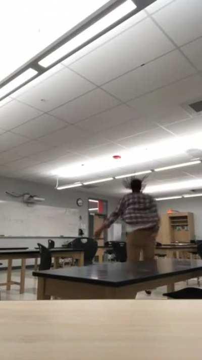 Teacher here! Today the kids are taking standardized testing so this is me raging to the live concert Carti just did 😂