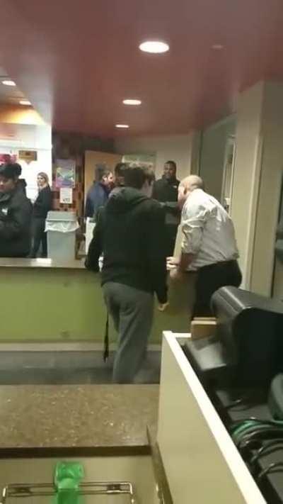 Drunk College Kid Arrested Over Mac and Cheese at a food court