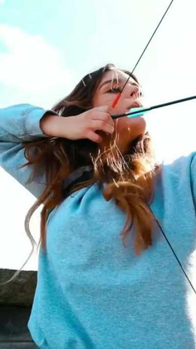 New cosplay for Taya. So pumped for Hawkeye and seeing Kate Bishop!