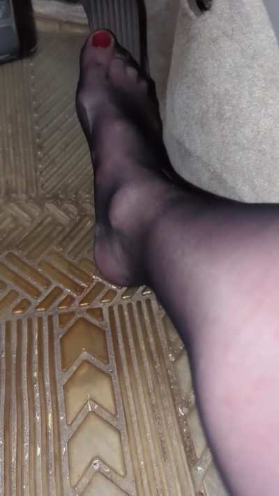 Or driving with no heels... 😇