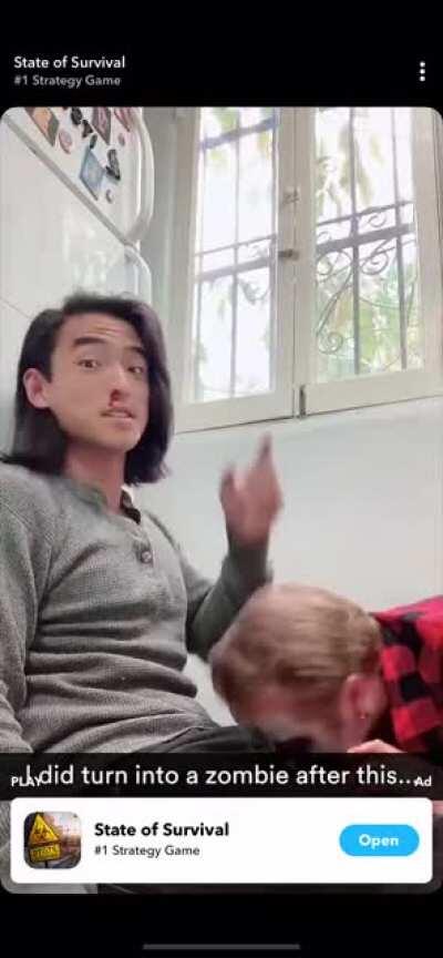 To make a Snapchat ad