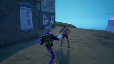 This NPC heals you if you spar with him. Location FN Radio.