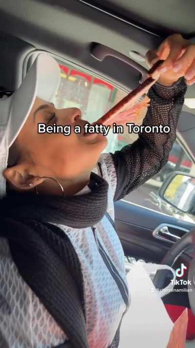 Christina love's eating 