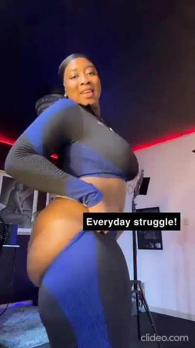 Wee like the struggle 🥹🥶