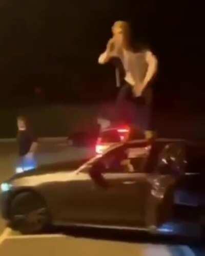 HMB while I jump off a car