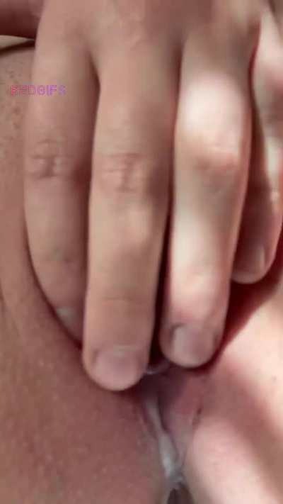 My pussy just got popped