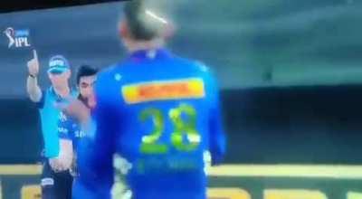 AB's kid ...Not holding his emotions back though