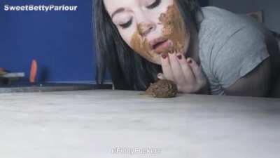 SweetBettyParlour - Eat My Scat From My Mouth Porn GIF by 4thewolfx | RedGIFs