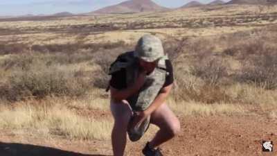 It stopped the bullet, but what happens to all that energy?