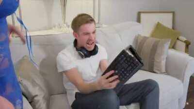 Teaching gamer stepson a lesson