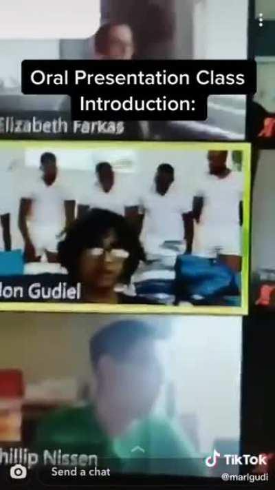 One of the best parts about online school is gems like these