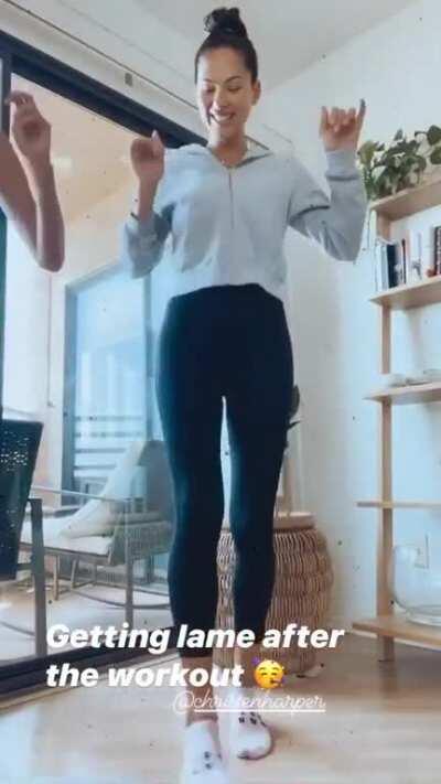 With Christen Harper