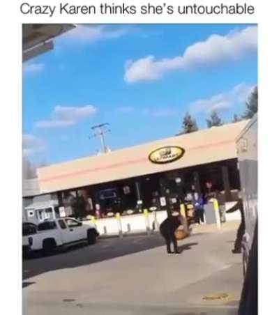 I don’t think a church Karen not on drugs could do this... I think this was the work of a Methany.