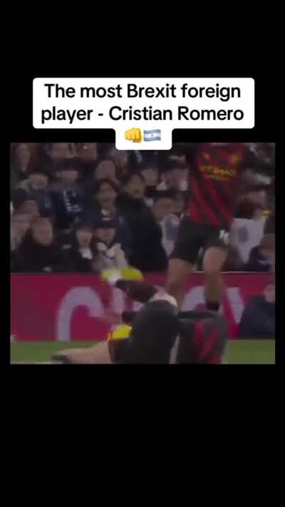 The most Brexit foreign player - Christian Romero