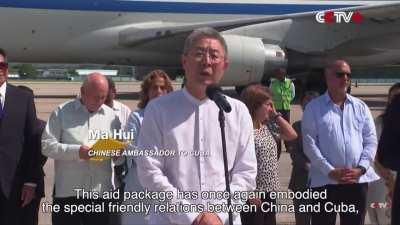 Cuba Receives 1st Batch of Emergency Food Aid from China