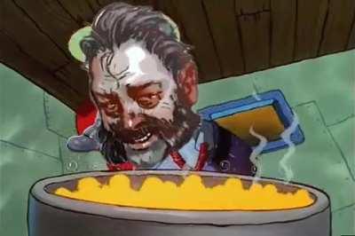 I DID IT. I TOOK THE BOOTS.