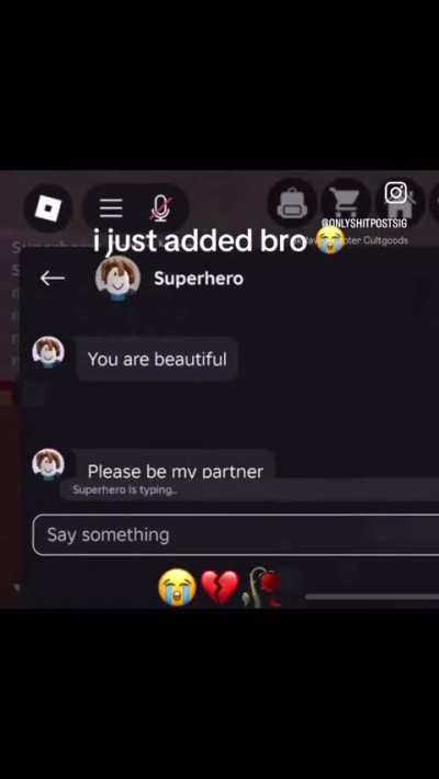 Chill bruh it’s just a avatar