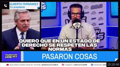 Alberto Fernández, Profesor de derecho penal (UBA): 