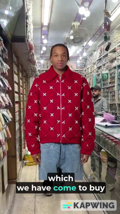 Guy recreated Lewis Hamilton's $14,818 Jacket in under $50