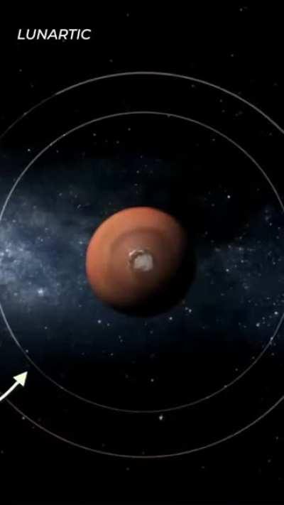 The fate of Phobos: spiraling into Mars, it is doomed to disintegrate, someday endowing the Red Planet with its own orbital ring system.