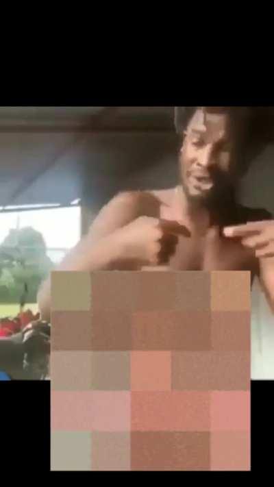 I cant tell what bro is going for, can some explain?