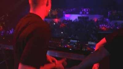 Skrillex & Diplo first time playing together (Don't think its on YT anymore)