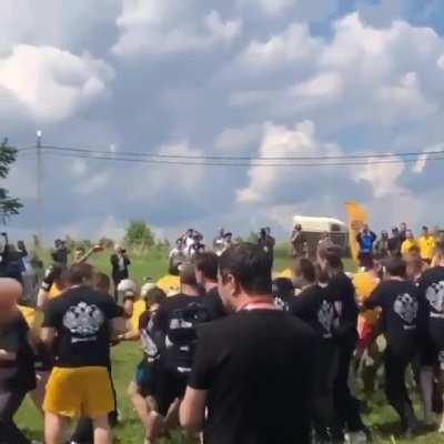 This should be a sport. I'd pay watch it.