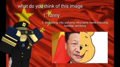 commander takes the social credit test