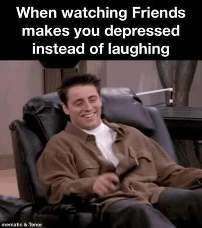 Depressing to watch comedies alone