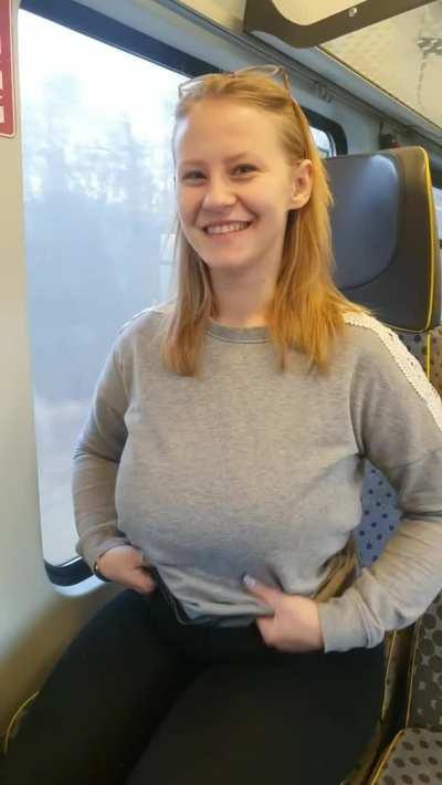 I have such boobs that I bought two tickets.