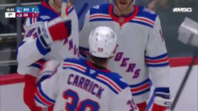 Eddy gets his first goal of the season after being scratched in Vegas