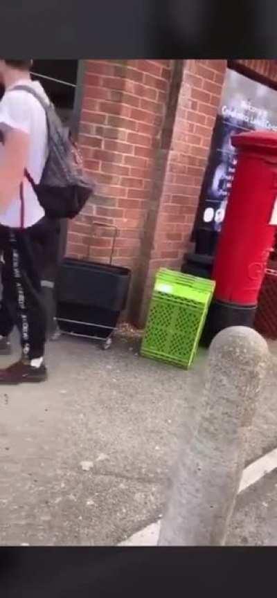 Bully Goes Shopping For A Broken Nose