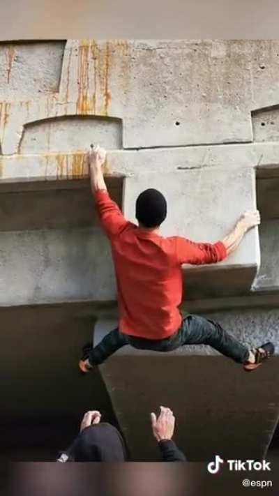 INCREDIBLE grip strength