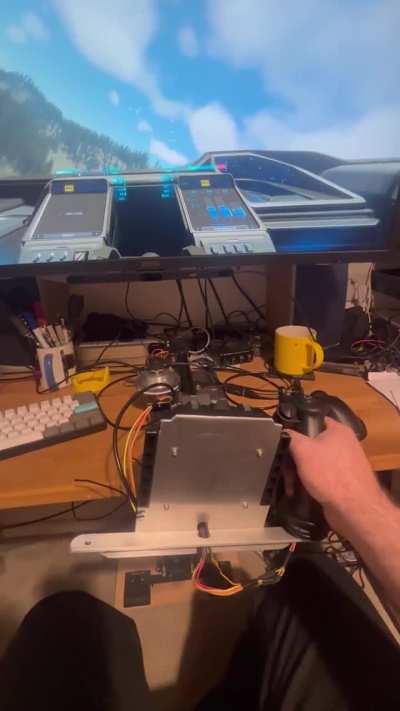 Prototype Spaceflight Yoke I'm working on (for MISC/Crusader ships!)