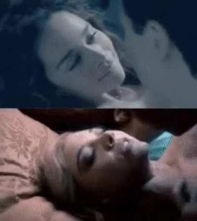 Natalie Dormer and Emilia Clarke both getting it