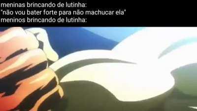 Eu já arranquei um dente de um brother meu brincando de lutinha kkkkkkk