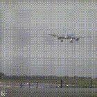 Insane sideways landing at bristol airport.