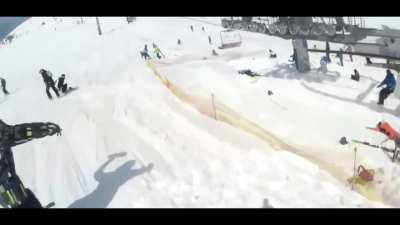 ski elevator incident