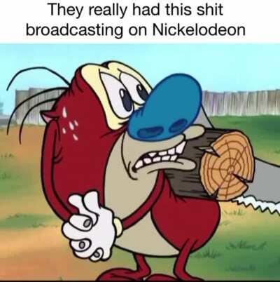 Ummm he just sawing wood dawg