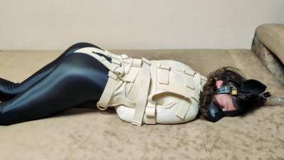 My Master hasn’t allowed me to orgasm since last month. It’s driving me so crazy that even the stiff straps of the straitjacket feel soft and comforting. I’m not even sure if I want that orgasm or to stay in this state…