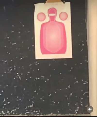 To rapid fire one-handed down range