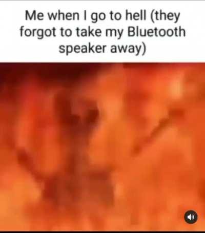 Any ideas of what this is? It's a meme of a skeleton going to hell but forgetting to take away his speaker. I have no clue what genre it is, but it might be electronic.